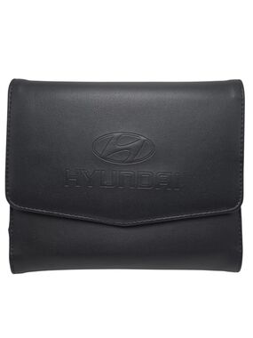 Hyundai OEM Genuine Owner's Manual Leather Case Bag Paperwork Storage Pouch
